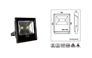 100w Ip65 ha integrato l'angolo d'apertura principale all'aperto luminoso eccellente delle luci di inondazione 120°